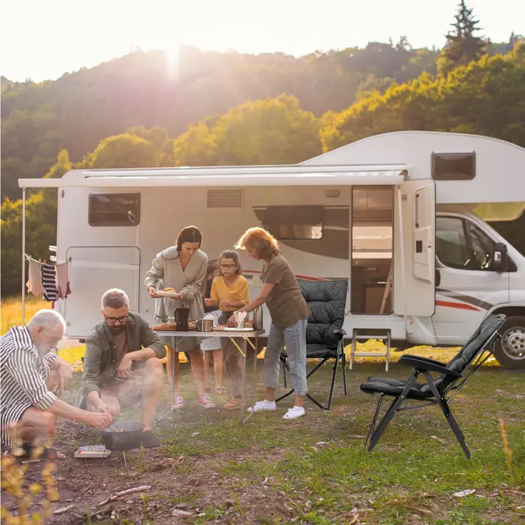 Campingstoel Luxe Duo – Draagtas