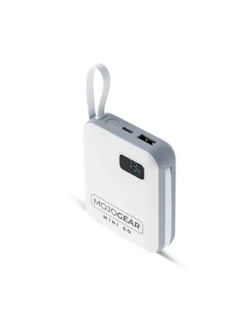 Powerbank 10.000 mAh met Kabels - Wit