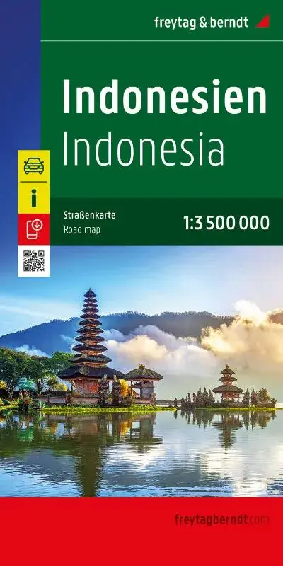 Wegenkaart F&B Indonesië 