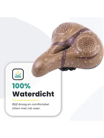 Voltano Fietszadel Met Voorgevormde Gelpads