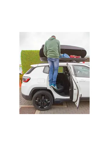 Autodeur opstapje met ruitenbreker