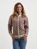 Lou Dames - Outdoorvest - Noors patroon