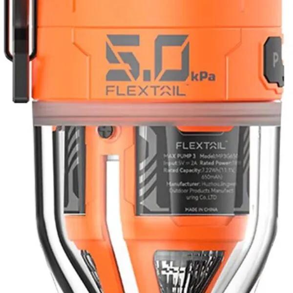 Flextail   Max Pump 3  Luchtpomp  Oranje