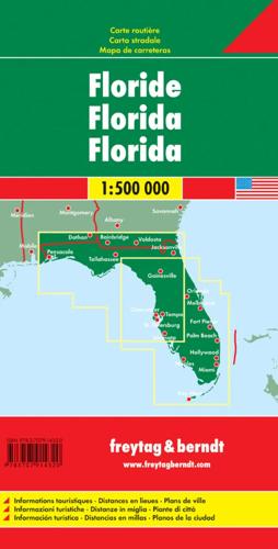Wegenkaart Florida