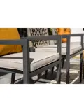 Burela 4st taupe Tuinstoel