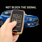 Dutch Shield Sleutelhoesje  Jaguar goud B5