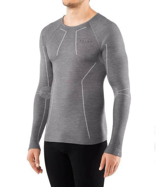 Falke   Longsleeved  Heren Thermo Shirt  Gray main product image