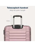 Kofferset – 3 Delig – 38L – Roségoud