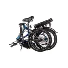Lacros Scamper S600 blauw opvouwbare e-bike