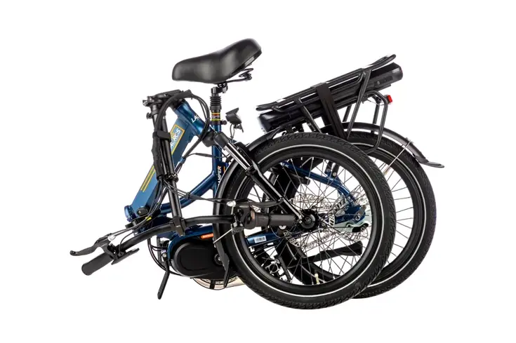 Lacros Scamper S600 blauw opvouwbare e-bike