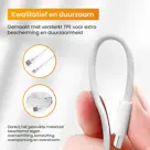 R2B USB-A naar Lightning Kabel - 1 Meter