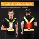 R2B Hardloopvest met Opbergvak oplaadbaar