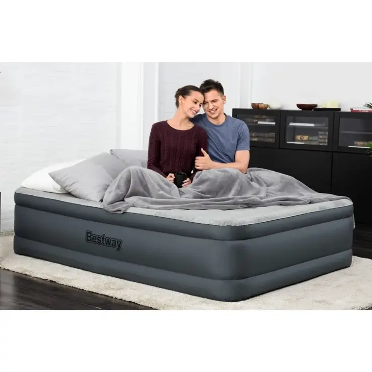 Luchtbed - Bestway - 2P - 152x203 cm + pomp