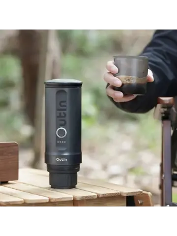 Outin Espressomachine Bundel - Grijs