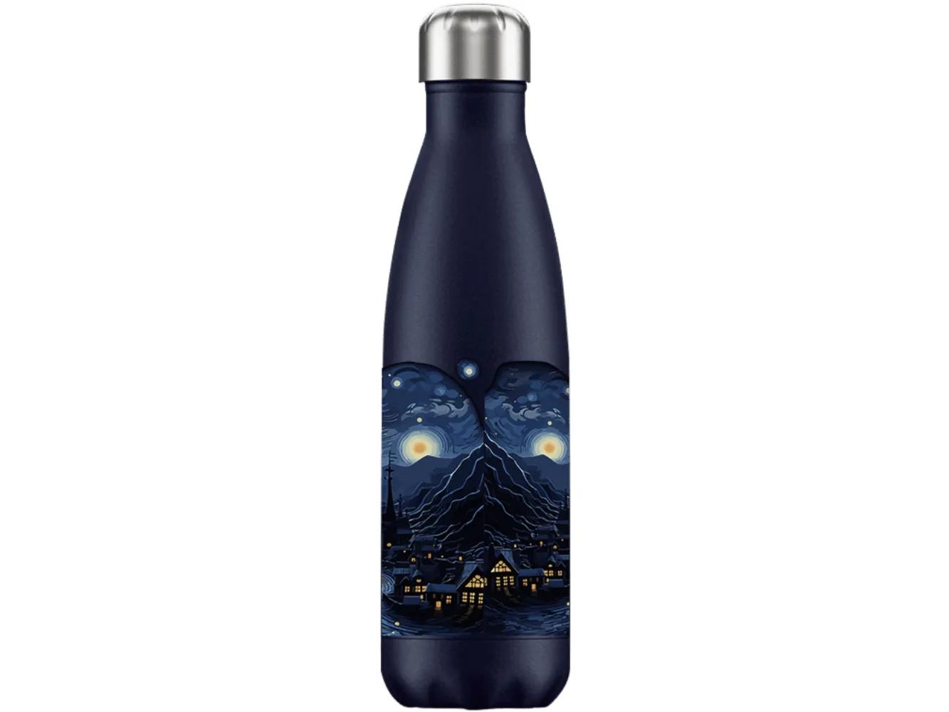 Flaske  500 ml RVS Drinkfles  Perzisch blauw main product image