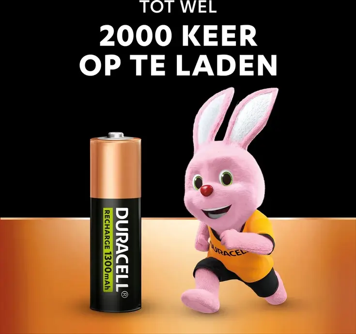 Oplaadbare Batterijen Plus AA 4st.