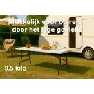 HEM Campingtafel inklapbaar 180x70 cm - White