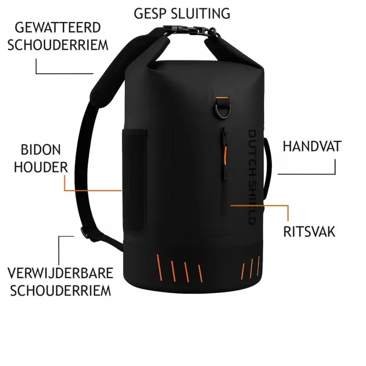 Drybag 30L – Waterdichte Rugzak