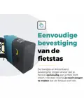 Voltano Rolltop Fietstas Reflectie 50L
