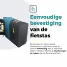 Voltano Rolltop Fietstas Reflectie 50L