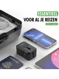 Universele Reisstekker – USB & USB-C