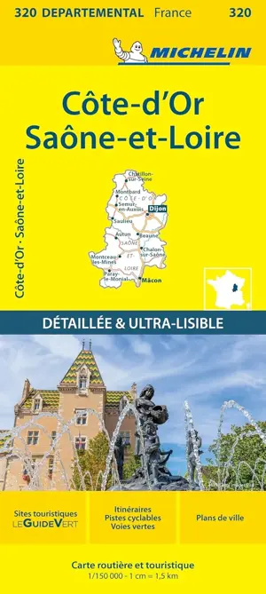 Wegenkaart Local 320 Cote-d'Or