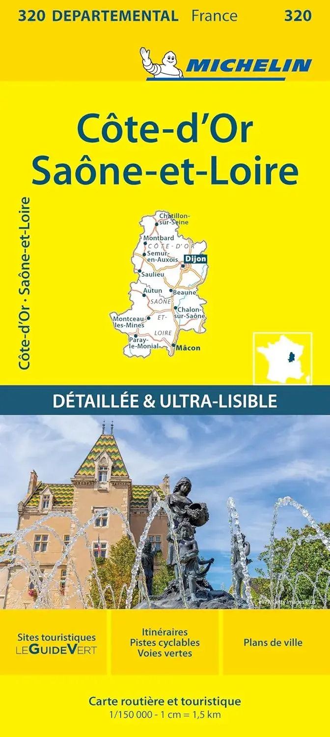 Wegenkaart Local 320 Cote-d'Or