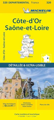 Wegenkaart Local 320 Cote-d'Or