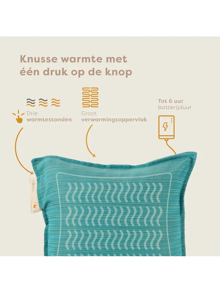 Pleafs Warmtekussen 45x45cm Outdoor
