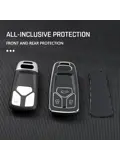 TPU Sleutelhoesje voor Audi zwart B3