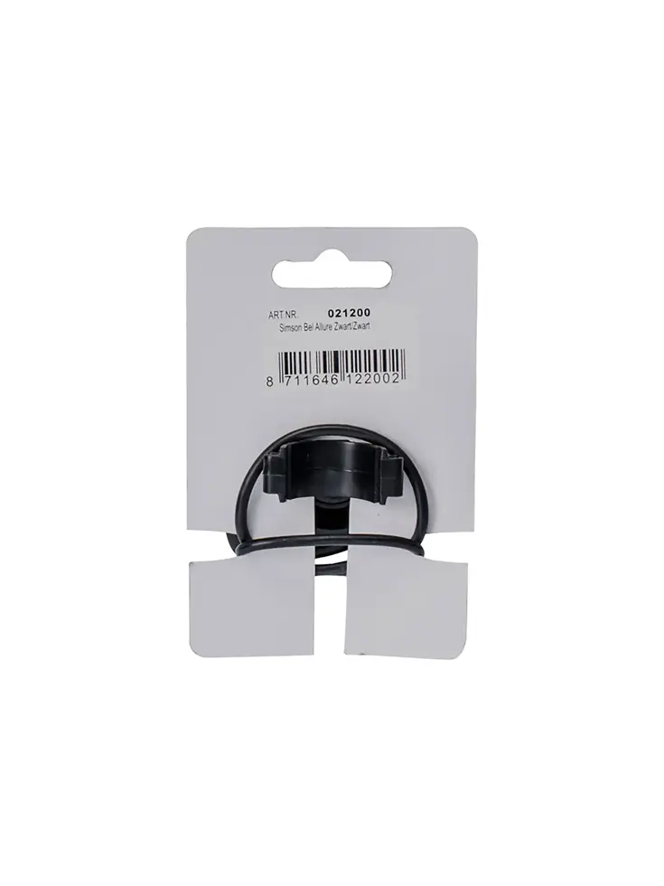 Allure Zwart: Helder Geluid & Bevestigingsbandjes