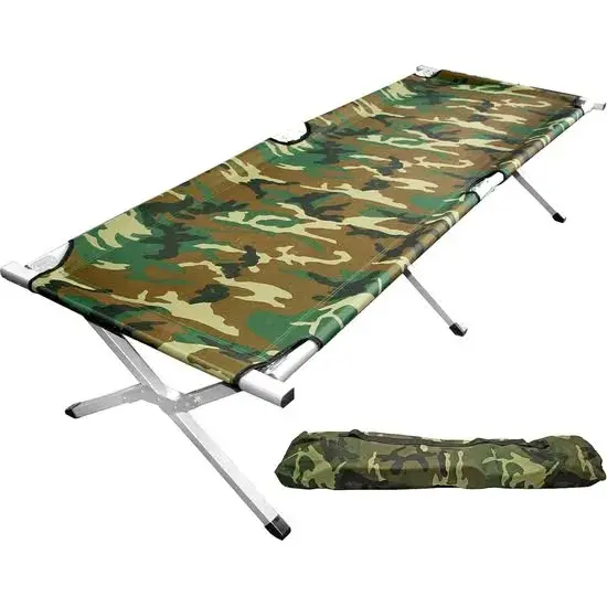 Inklapbaar veldbed - 190 x 64 x 45 cm