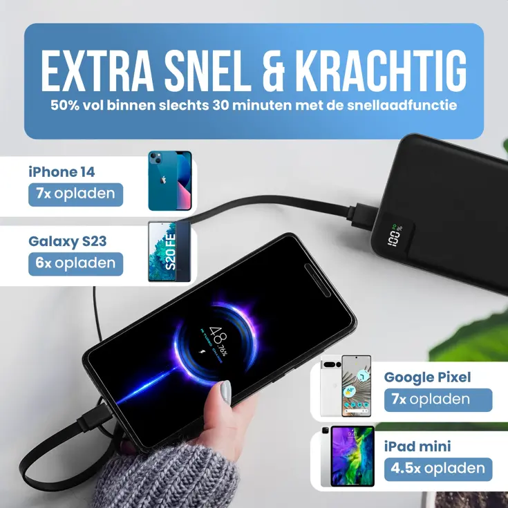 Powerbank 27.000mAh