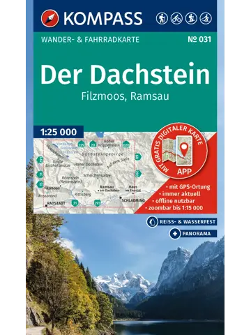 Wandelkaart WK031 Der Dachstein - Ramsau