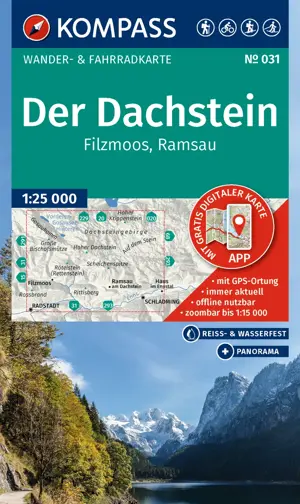 Wandelkaart WK031 Der Dachstein - Ramsau