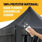 Partytent 3x3m - PT-7810 -  Premium - Antraciet