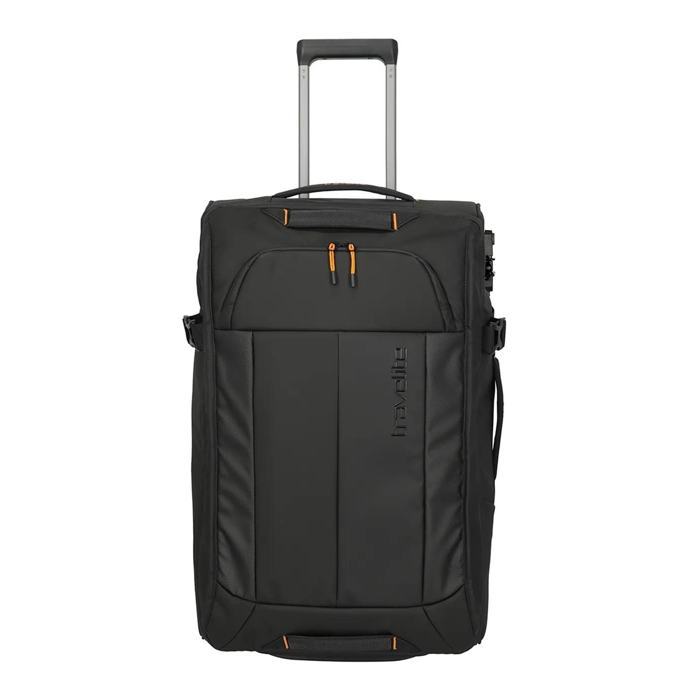 Travelite  Briize Wheeled Duffle M black Zwart  Zwart main product image