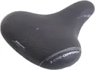 Selle Bassano Fietszadel Volare Xl - Zwart