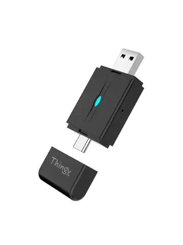 2-in-1 CarPlay Dongle USB-A & USB-C