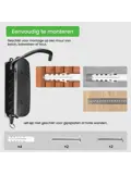 HOOKD – Fiets ophangsysteem – Wandmontage