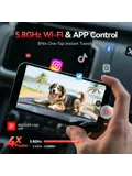 F7N Elite 4K Touch Wifi GPS 2CH 128gb dashcam