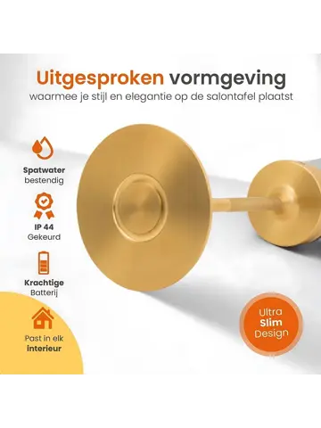 Horizon Tafellamp Oplaadbaar - 27cm - LED