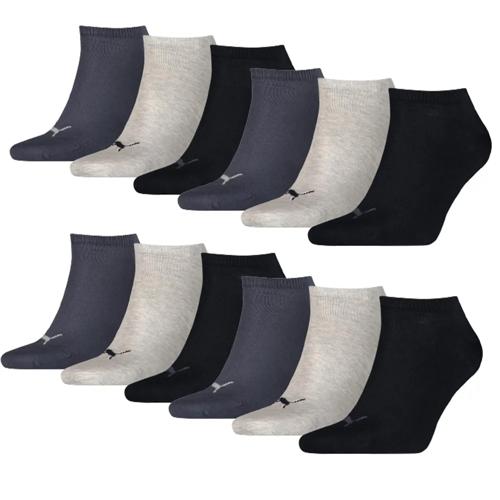 12 paar - Uniseks - Sneakersokken
