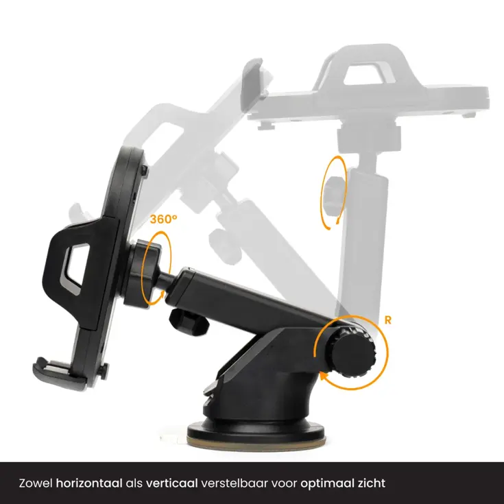 Telefoonhouders Auto Zuignap + Dashboardpad