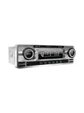 1-DIN Retro Autoradio Bluetooth USB-C AUX