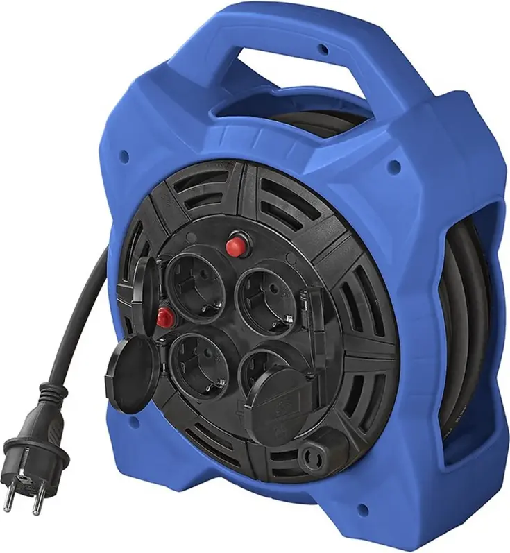 kabelhaspel - 15M - 4 contacten