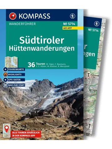 Wandelgids WF 5714 Südtiroler Hüttenwanderungen