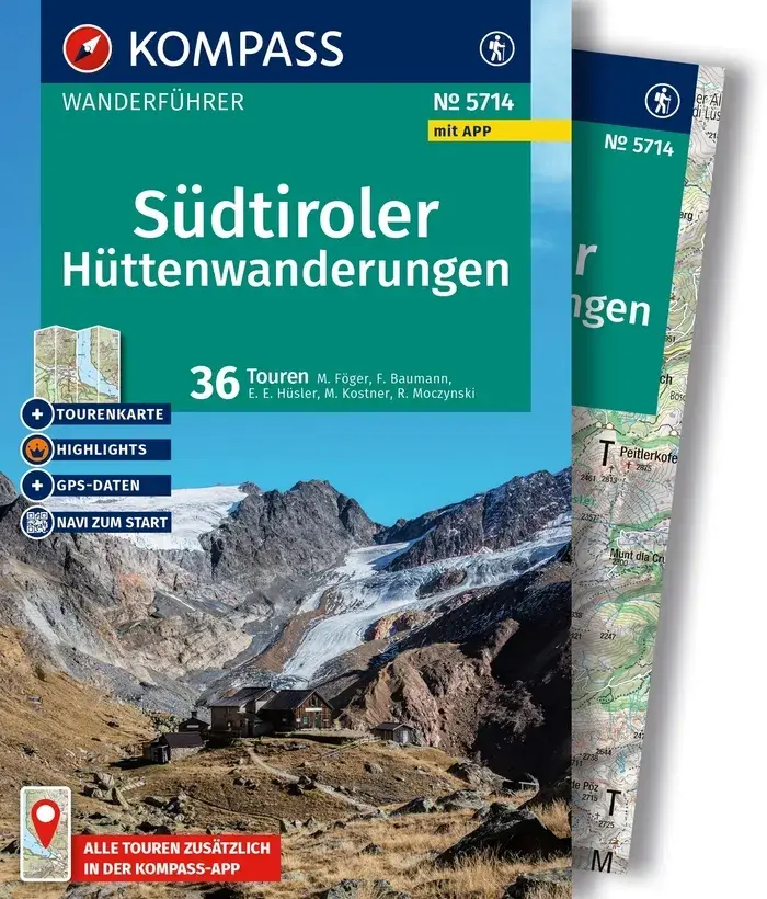 Wandelgids WF 5714 Südtiroler Hüttenwanderungen