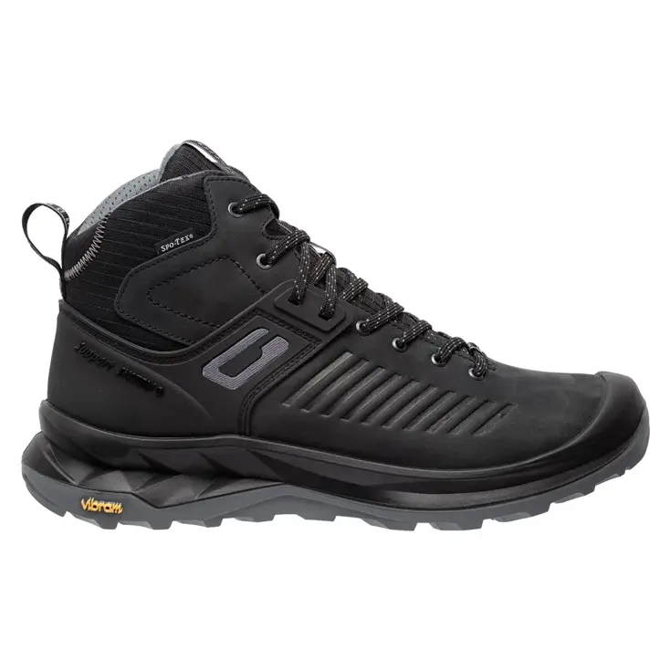 Journey Mid Zwart Wandelschoen