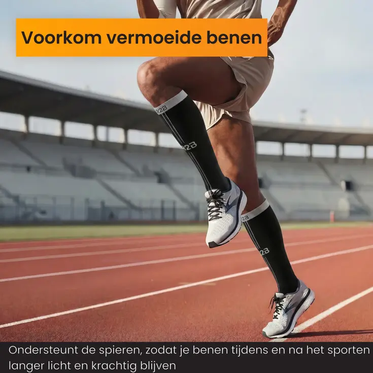 Sport Compressiesokken - Kousen Hardlopen